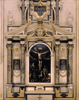 Altare di citta' - Cristo crocifisso morente - Giovanni Francesco Barbieri detto il Guercino