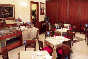 sala ristorante Antichi Sapori Hotel Tricolore