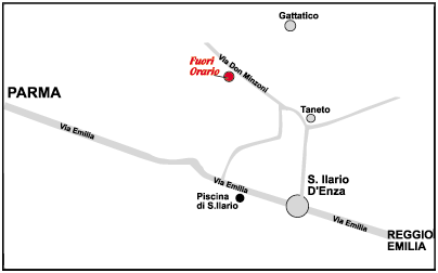 Mappa Come raggiungerci