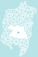 Mappa dei comuni della provincia di Reggio Emilia