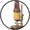 Microscopio fabbricato nel 1693